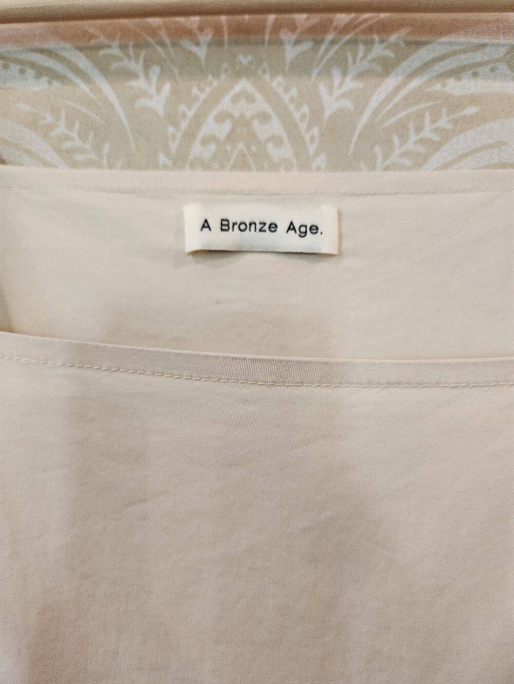 A Bronze Age Serenity Puff Dress Parchment - Picture 4 of 10